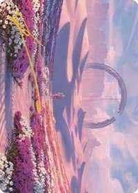 Plains Art Card (63/81) (Gold-Stamped Signature) - Art Series: Dominaria United - Magic: The Gathering card