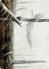 Swamp Art Card - Art Series: Dominaria United - Magic: The Gathering card