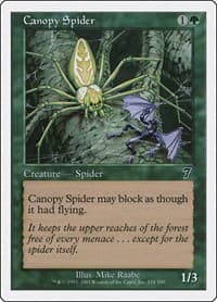 Canopy Spider - 7th Edition - Magic: The Gathering card