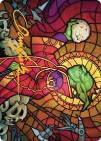 Squee, Dubious Monarch Art Card (Gold-Stamped Signature) - Art Series: Dominaria United - Magic: The Gathering card