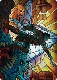 Astor, Bearer of Blades Art Card - Art Series: Dominaria United - Magic: The Gathering card