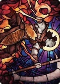 Garna, Bloodfist of Keld Art Card - Art Series: Dominaria United - Magic: The Gathering card
