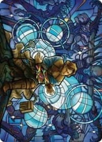 Raff, Weatherlight Stalwart Art Card - Art Series: Dominaria United - Magic: The Gathering card
