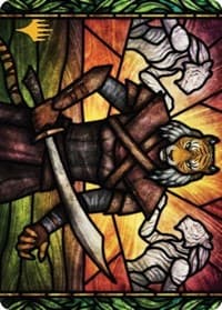 Zar Ojanen, Scion of Efrava Art Card (Gold-Stamped Signature) - Art Series: Dominaria United - Magic: The Gathering card