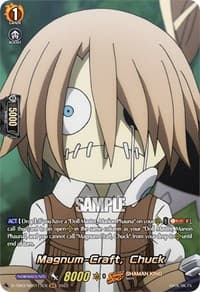 Magnum-Craft, Chuck (SKR) - D-TB03: Shaman King - Cardfight Vanguard card