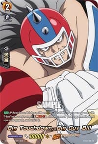 Big Touchdown, Big Guy Bill (SKR) - D-TB03: Shaman King - Cardfight Vanguard card