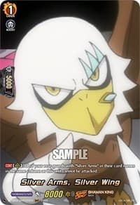 Silver Arms, Silver Wing (SKR) - D-TB03: Shaman King - Cardfight Vanguard card