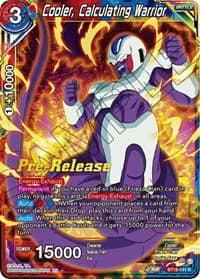 Cooler, Calculating Warrior - Dawn of the Z-Legends Pre-Release Cards - Dragon Ball Super: Masters card