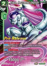 Frieza, Resurrected Ambition - Dawn of the Z-Legends Pre-Release Cards - Dragon Ball Super: Masters card