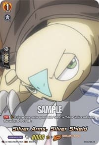 Silver Arms, Silver Shield (SKR) - D-TB03: Shaman King - Cardfight Vanguard card