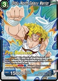 Olibu, North Galaxy Warrior - Dawn of the Z-Legends Pre-Release Cards - Dragon Ball Super: Masters card