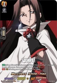 Merciless Smile, Hao (SKR) - D-TB03: Shaman King - Cardfight Vanguard card