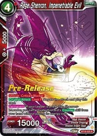 Rage Shenron, Impenetrable Evil - Dawn of the Z-Legends Pre-Release Cards - Dragon Ball Super: Masters card