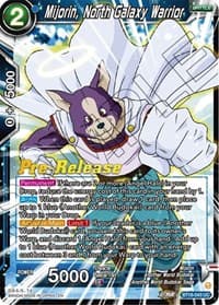 Mijorin, North Galaxy Warrior - Dawn of the Z-Legends Pre-Release Cards - Dragon Ball Super: Masters card