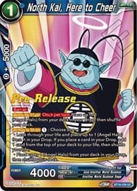North Kai, Here to Cheer - Dawn of the Z-Legends Pre-Release Cards - Dragon Ball Super: Masters card