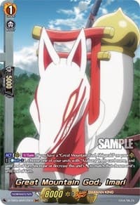 Great Mountain God, Imari (SKR) - D-TB03: Shaman King - Cardfight Vanguard card