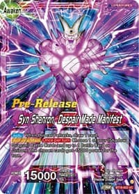 One-Star Ball // Syn Shenron, Despair Made Manifest - Dawn of the Z-Legends Pre-Release Cards - Dragon Ball Super: Masters card