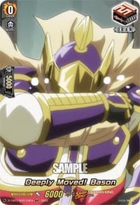 Deeply Moved! Bason (SKR) - D-TB03: Shaman King - Cardfight Vanguard card