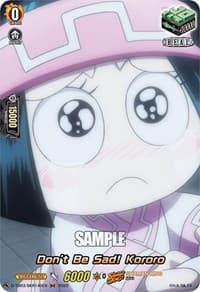 Don't Be Sad! Kororo (SKR) - D-TB03: Shaman King - Cardfight Vanguard card