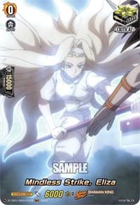Mindless Strike, Eliza (SKR) - D-TB03: Shaman King - Cardfight Vanguard card