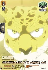 Inherited Soul of a Jaguar, Mic (SKR) - D-TB03: Shaman King - Cardfight Vanguard card