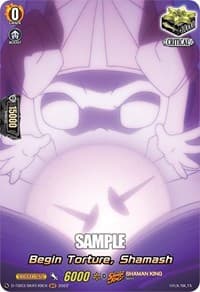 Begin Torture, Shamash (SKR) - D-TB03: Shaman King - Cardfight Vanguard card