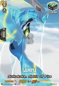 Suikokuka, Spirit of Fire (SKR) - D-TB03: Shaman King - Cardfight Vanguard card