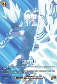 Emus Nokipekonr (SKR) - D-TB03: Shaman King - Cardfight Vanguard card