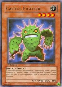 Cactus Fighter - Crossroads of Chaos - YuGiOh card
