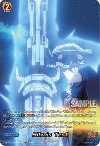 Silva's Test (SKR) - D-TB03: Shaman King - Cardfight Vanguard card