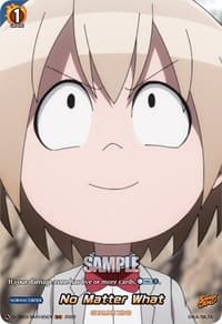 No Matter What (SKR) - D-TB03: Shaman King - Cardfight Vanguard card