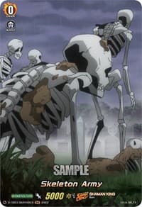 Skeleton Army Token (SKR) - D-TB03: Shaman King - Cardfight Vanguard card