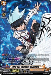 Let's Get Serious! Horohoro (SP) - D-TB03: Shaman King - Cardfight Vanguard card