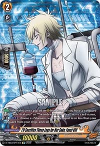 I'll Sacrifice These Legs for Her Sake, Faust VIII (SP) - D-TB03: Shaman King - Cardfight Vanguard card