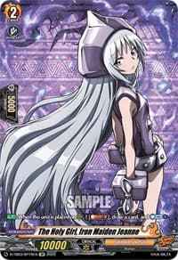 The Holy Girl, Iron Maiden Jeanne (SP) - D-TB03: Shaman King - Cardfight Vanguard card