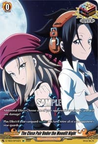 The Close Pair Under the Moonlit Night (SP) - D-TB03: Shaman King - Cardfight Vanguard card