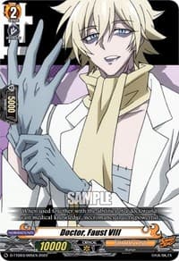 Doctor, Faust VIII - D-TTD03: Shaman King - Cardfight Vanguard card