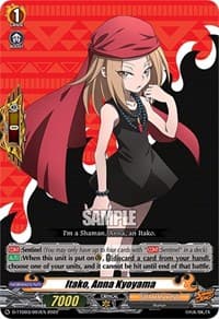 Itako, Anna Kyoyama - D-TTD03: Shaman King - Cardfight Vanguard card