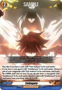 Tathagata - D-TTD03: Shaman King - Cardfight Vanguard card