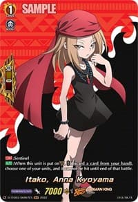 Itako, Anna Kyoyama (SKR) - D-TTD03: Shaman King - Cardfight Vanguard card