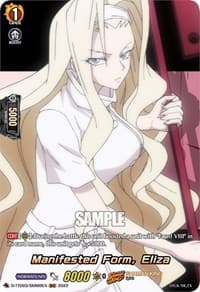 Manifested Form, Eliza (SKR) - D-TTD03: Shaman King - Cardfight Vanguard card