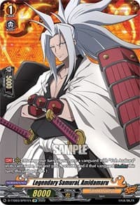 Legendary Samurai, Amidamaru (SP) - D-TTD03: Shaman King - Cardfight Vanguard card
