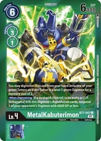 MetalKabuterimon (Event Pack 3) - Next Adventure - Digimon Card Game card