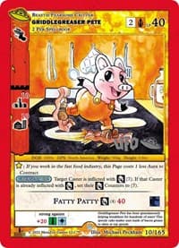 Griddlegreaser Pete - UFO: First Edition Spoiler Pack - MetaZoo card