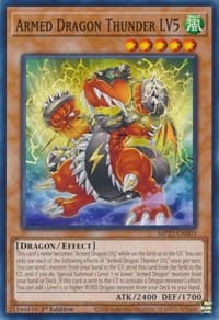 Armed Dragon Thunder LV5 - 2022 Tin of the Pharaoh's Gods - YuGiOh card