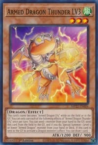 Armed Dragon Thunder LV3 - 2022 Tin of the Pharaoh's Gods - YuGiOh card