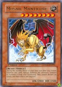 Mosaic Manticore - Crossroads of Chaos - YuGiOh card