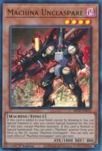Machina Unclaspare - 2022 Tin of the Pharaoh's Gods - YuGiOh card