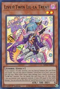 Live Twin Lil-la Treat - 2022 Tin of the Pharaoh's Gods - YuGiOh card