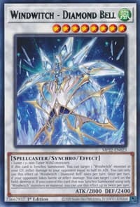 Windwitch - Diamond Bell - 2022 Tin of the Pharaoh's Gods - YuGiOh card